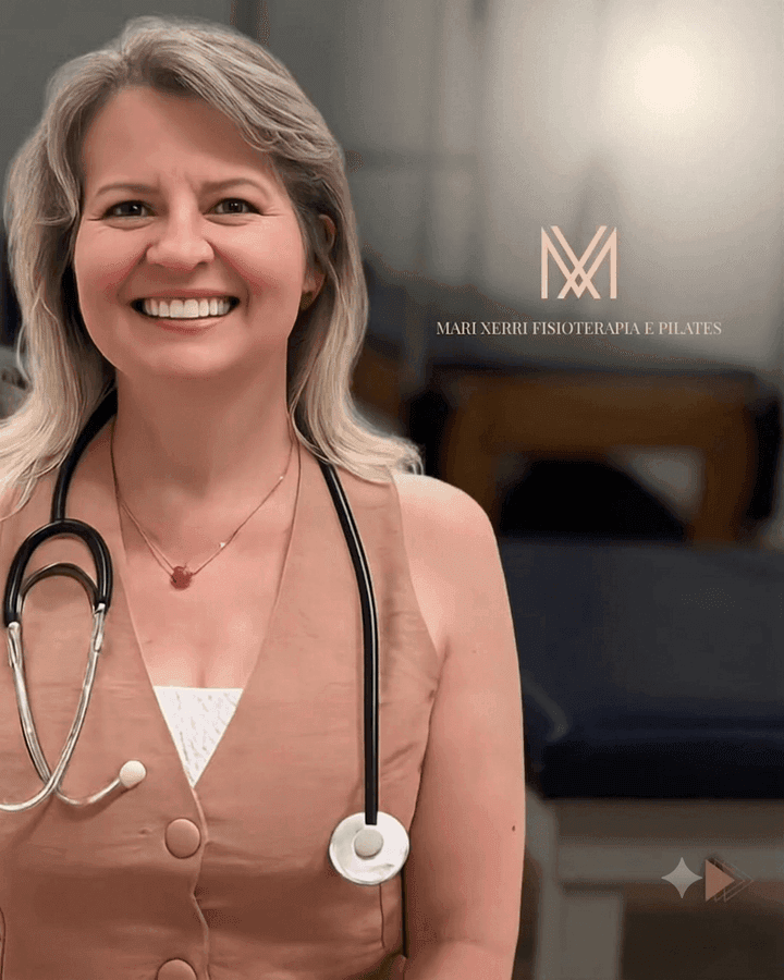 Dra. Mari Xerri — fisioterapeuta e proprietária da clínica